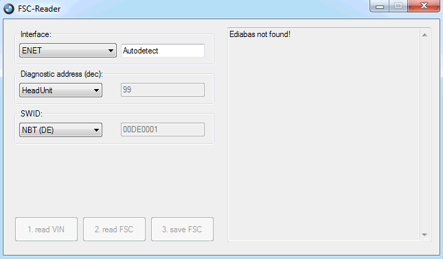 BMW FSC Code Generator & Reader