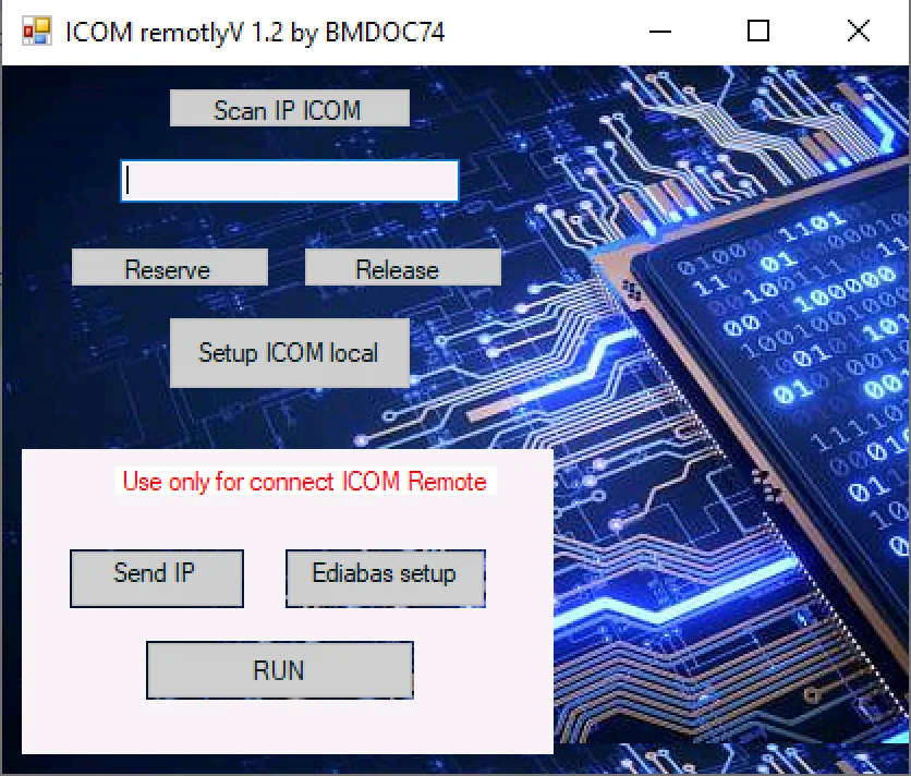 BMW ICOM Bağlantı ve EDIABAS Yönetim Çözümü