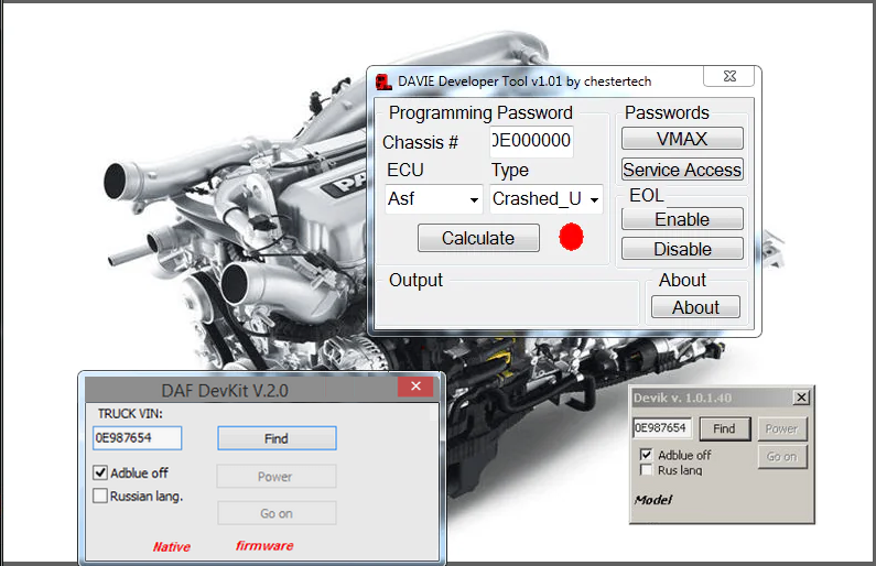 DAF SCR Diagnostik Yazılımı