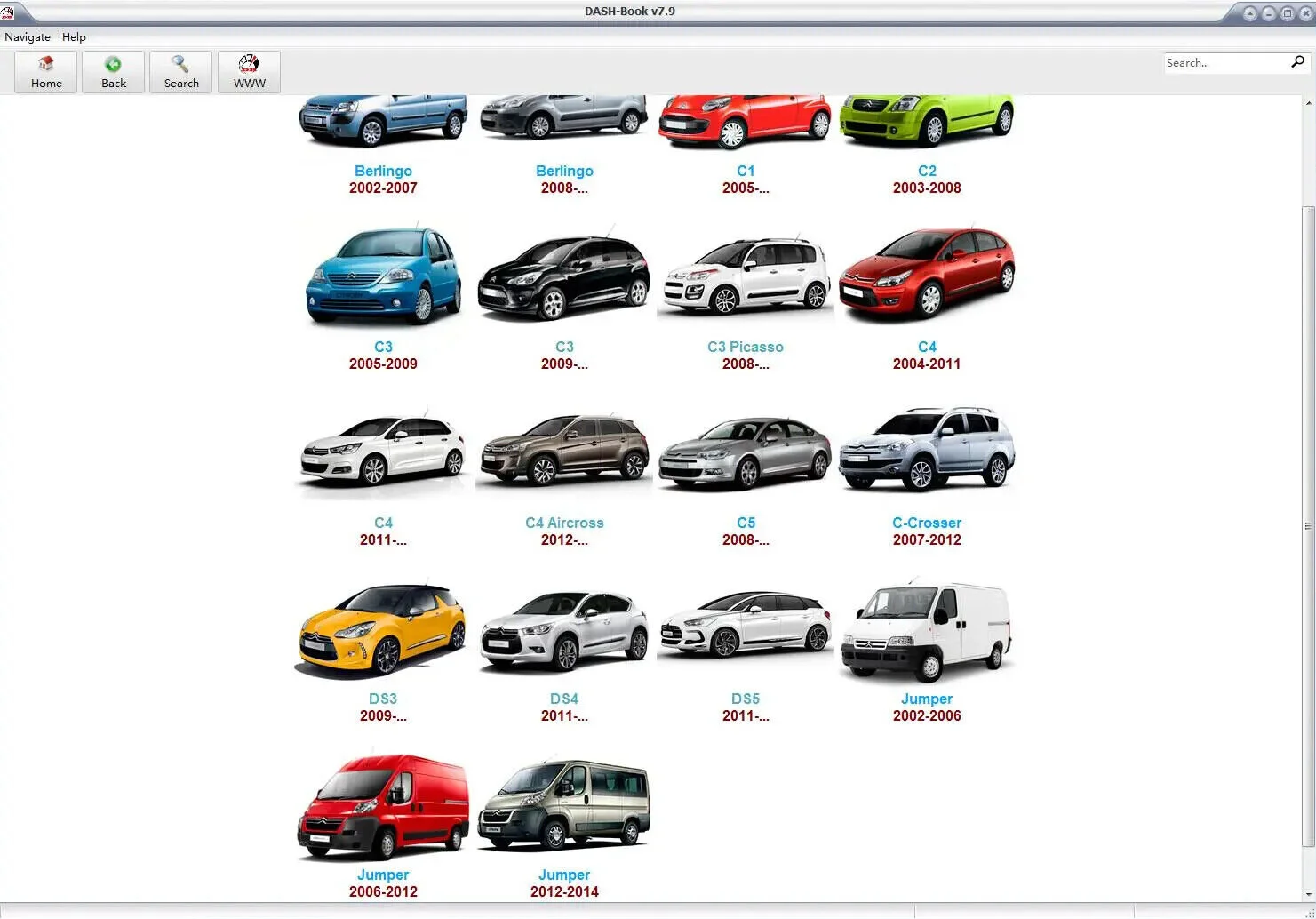 DashBook Pro v7.9 Instrument Cluster+ SRSBook 1.4 SRS