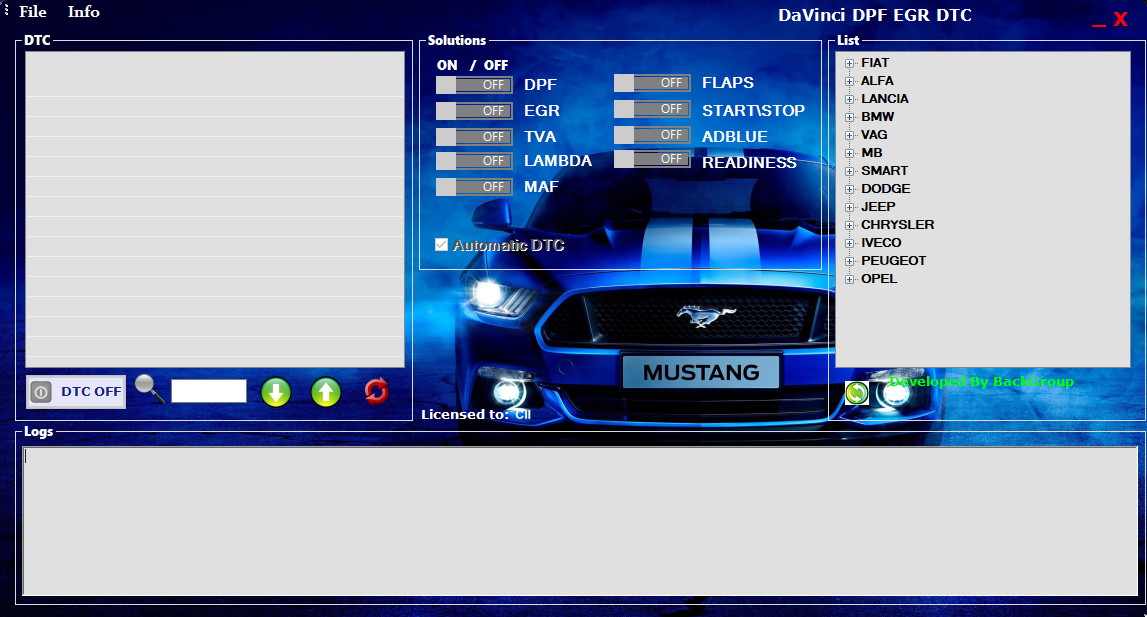 DaVinci Gold ECU Çözüm Çözümü