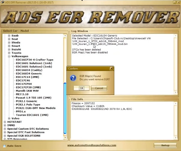 DPF EGR AdBlue ECU Dosya Çözümü
