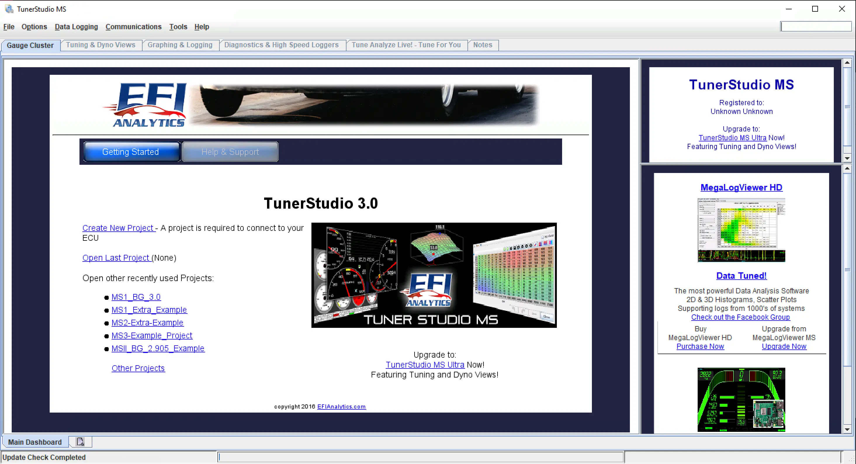 EFI Analytics TunerStudio Kalibrasyon Çözümü