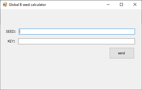GM Global B Seed Security Access Calculator 1.0