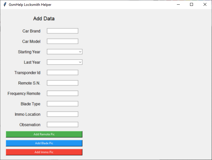 GsmHelp Locksmith Helper