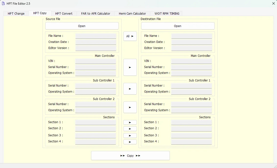 HPT File Editor Inspect Convert & Compare Hpt