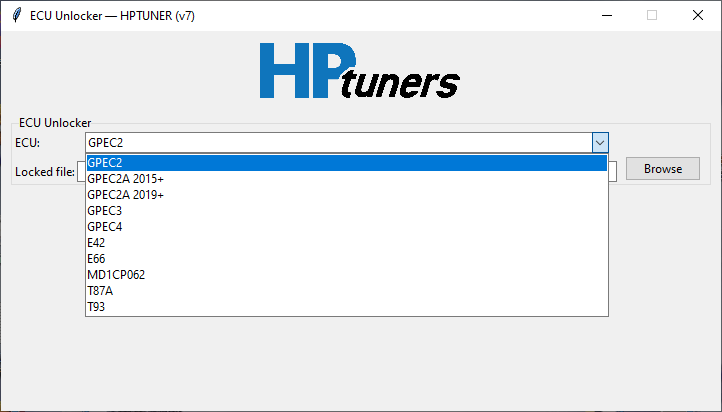 HPTuners ECU Unlocker Tool v7