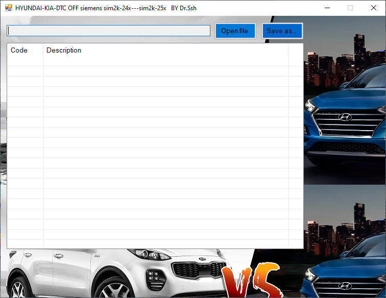 Hyundai & Kia DTC Manager SIM2K-24x-25x File Editor