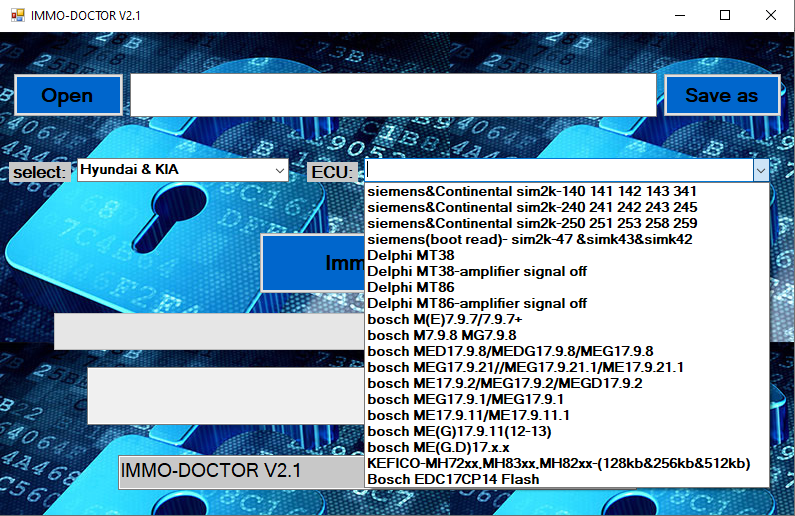 KIA & Hyundai Immo Doctor 2.1