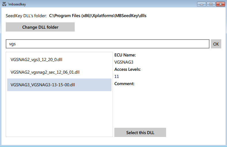 MB SeedKey Calculator & Generator v with DLL's