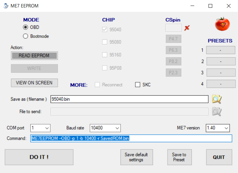 ME7 Eeprom Programmer