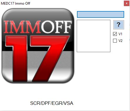 MEDC17 IMMO, Tool