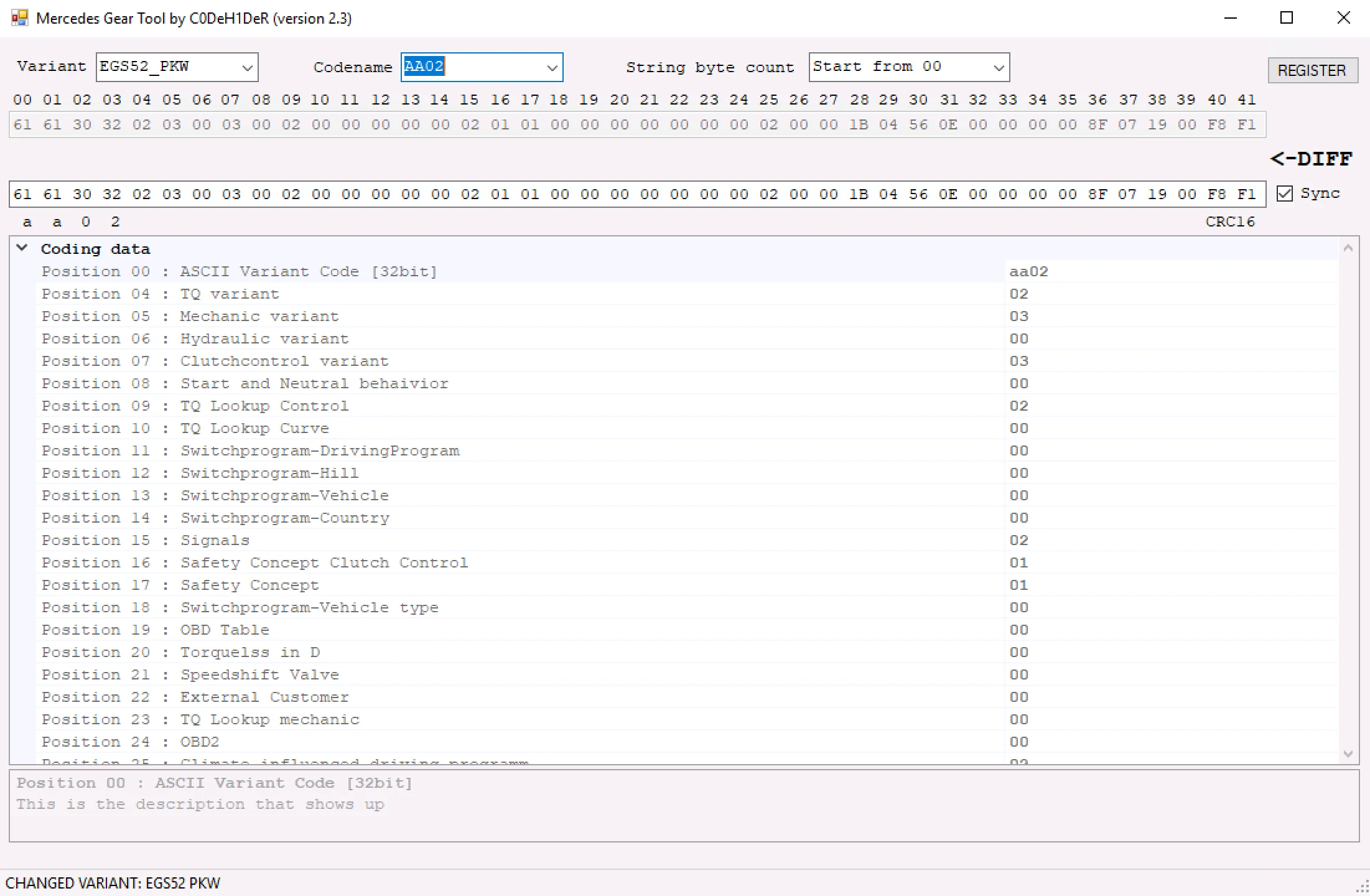 Mercedes Gear Tool & VGSNAG2 Manager Suite 2.3