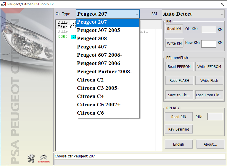 PSA BSI Tool 1.2
