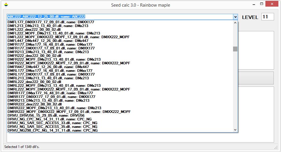 SEED KEY Calculator 3.0 with DLL File