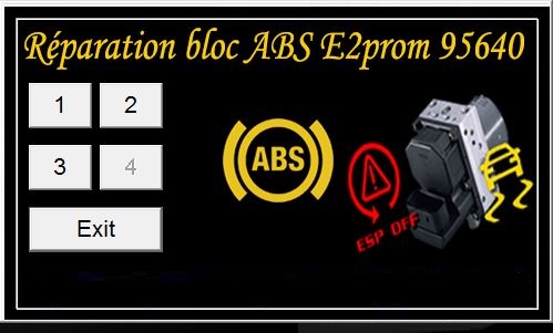 Software Edit Abs EEprom (95640) Support Dacia+ Renault