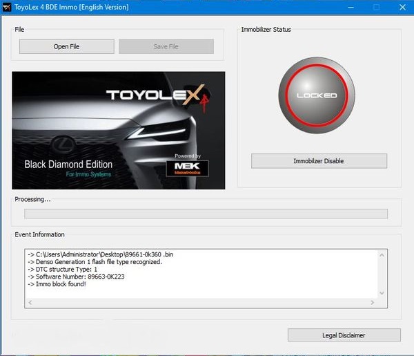 Toyota Lexus ECU Dosya Analiz Çözümü