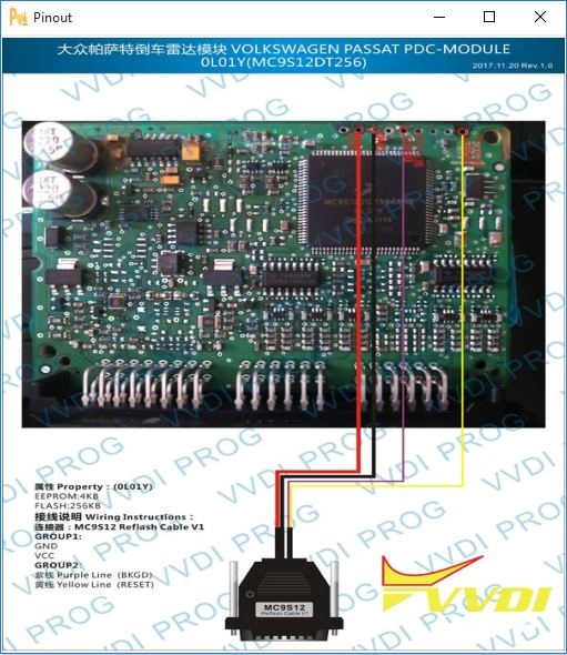 VAG PDC Eeprom Repair Parking Sensor Module Fix