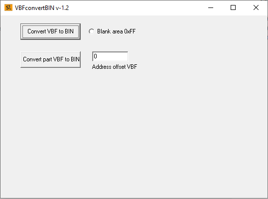 VBF Convert
