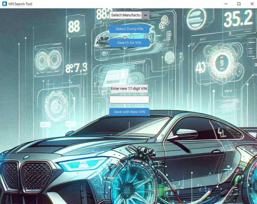 VIN Decoder ECU VIN Düzenleme Yazılımı